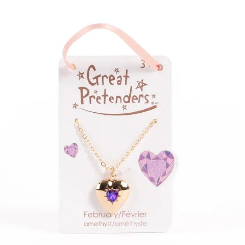 Great Pretenders Fashion - Birthstone Locket February