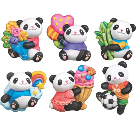 4M Art Mould & Paint Cute Pandas - Treasure Island Toys