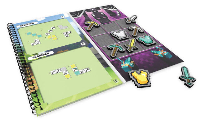 ThinkFun Minecraft Magnetic Travel Puzzle - Treasure Island Toys