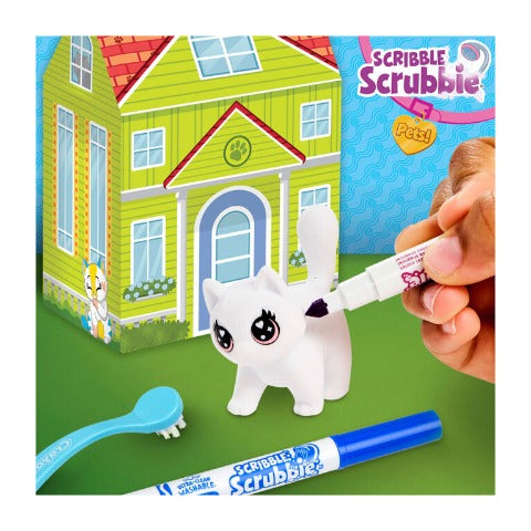 Crayola Scribble Scrubbie House with Mystery Pet