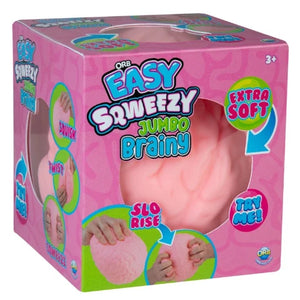 ORB Toys Easy Sqweezy Jumbo Brain - Treasure Island Toys