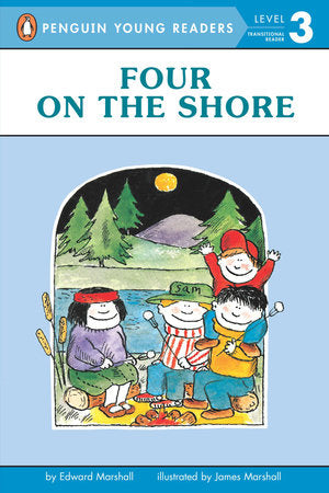 Penguin Reader Level 3 Four on the Shore - Treasure Island Toys