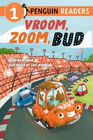 Penguin Reader Level 1 Vroom, Zoom, Bud - Treasure Island Toys
