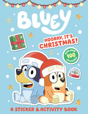 Bluey Hooray for Christmas: A Sticker & Activity Book