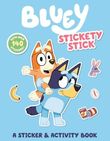Bluey: Stickety Stick A Sticker & Activity Book - Treasure Island Toys