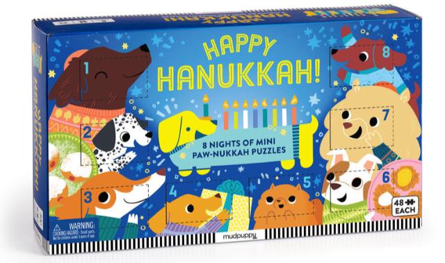 Happy Hanukkah! Countdown Puzzle Set