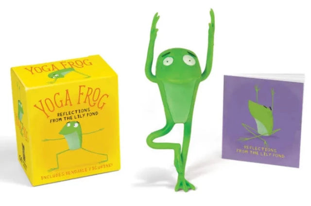 Little Box Yoga Frog: Reflections from the Lily Pond - Treasure Island Toys