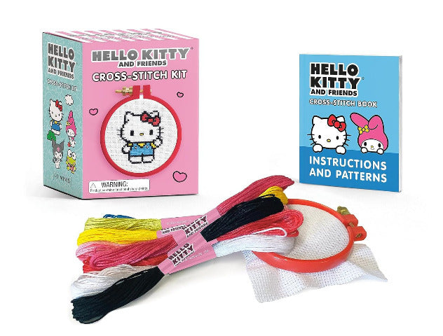Little Box Hello Kitty Cross-Stitch Kit - Treasure Island Toys