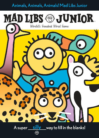 Mad Libs Junior Animals, Animals, Animals! - Treasure Island Toys