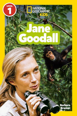 National Geographic Kids Reader Level 1 Jane Goodall - Treasure Island Toys