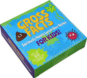Peter Pauper Lunch Box Notes: Gross Facts for Kids - Treasure Island Toys