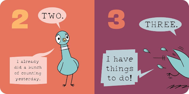 The Pigeon WON'T Count to 10 - Treasure Island Toys