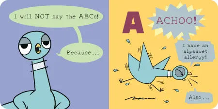 The Pigeon WON'T Say the ABCs! - Treasure Island Toys