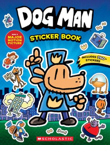 Dog Man The Movie: Official Sticker Book