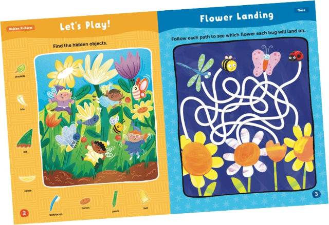 Highlights My First Hidden Pictures Fairy Bugs Deluxe - Treasure Island Toys