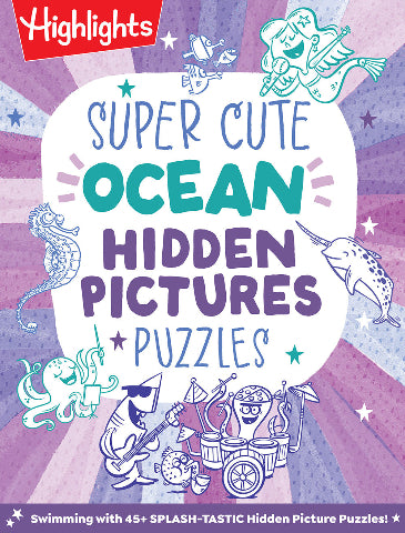 Highlights Hidden Pictures Super Cute Ocean - Treasure Island Toys