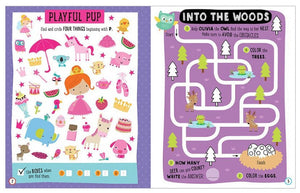 Mini Mega Activity Book, Pink - Treasure Island Toys