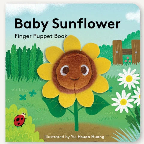 Finger Puppet Book - Baby Sunflower - Treasure Island Toys