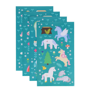 Petit Collage Mini Sticker Set Unicorn Forest - Treasure Island Toys