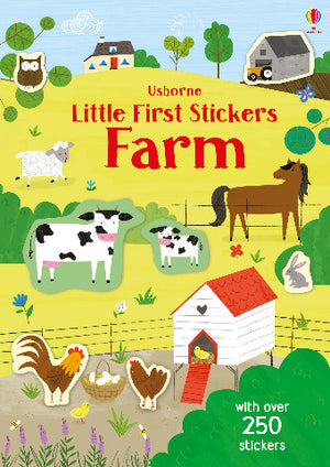 Usborne Little First Stickers Farm - Treasure Island Toys