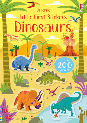Usborne Little First Stickers Dinosaurs - Treasure Island Toys