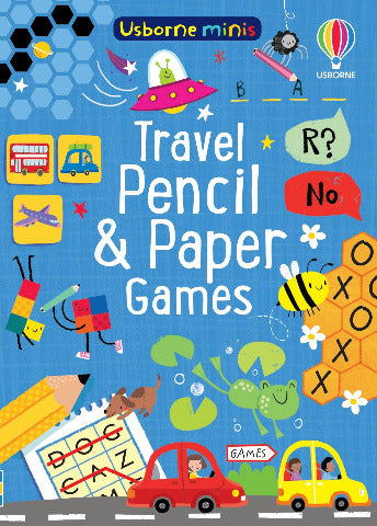 Usborne Minis Travel Pencil and Paper Games - Treasure Island Toys