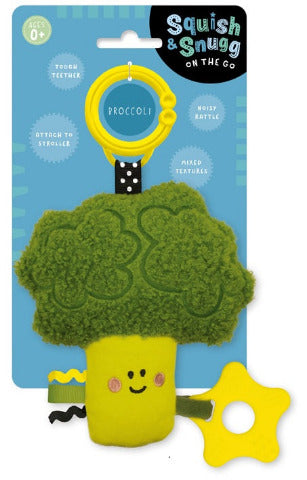 Squish & Snugg On the Go Broccoli - Treasure Island Toys