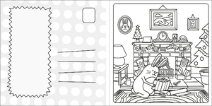 Super Cuties Colouring: A Cozy Christmas - Treasure Island Toys