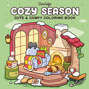 Cozy Spaces Colouring: Cozy Season