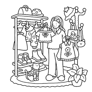 Cozy Spaces Colouring: Girl Moments - Treasure Island Toys