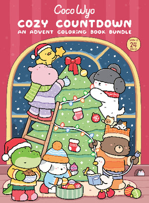 Cozy Spaces Colouring: Cozy Countdown Advent Calendar