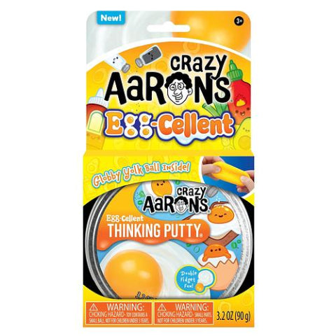 Crazy Aaron's Thinking Putty Trendsetters - Egg-cellant - Treasure Island Toys