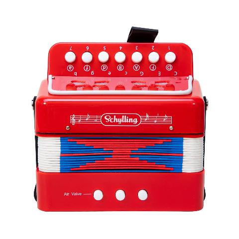 Make a Melody Little Red Accordian - Treasure Island Toys