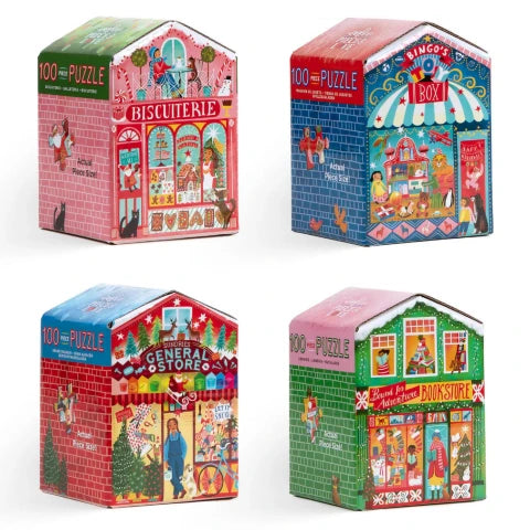 eeBoo Holiday Puzzle Holiday Market - Treasure Island Toys