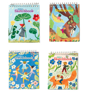 eeBoo Art - Small Sketchbook Cottage Fairies