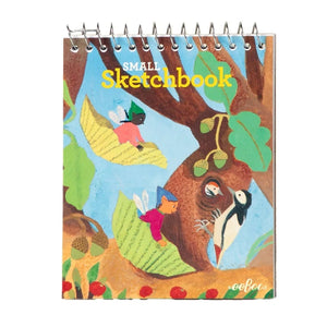 eeBoo Art - Small Sketchbook Cottage Fairies