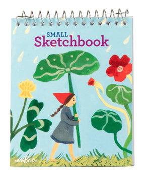 eeBoo Art - Small Sketchbook Cottage Fairies