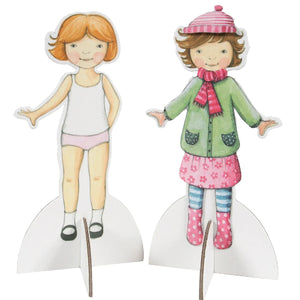 Tiger Tribe Art Vintage Paper Dolls - Treasure Island Toys