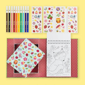 Tiger Tribe Art Colouring Set Forest Fairies - Treasure Island Toys