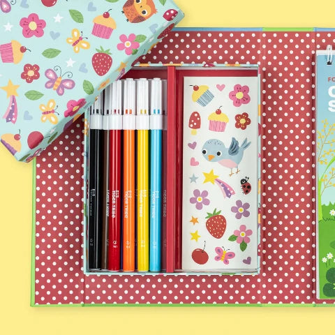 Tiger Tribe Art Colouring Set Forest Fairies