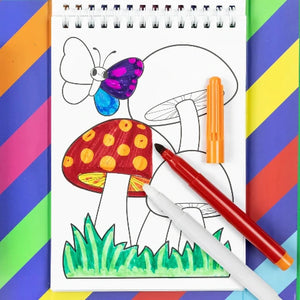 Tiger Tribe Art Colouring Set Change Colour Garden Friends - Treasure Island Toys
