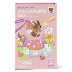 Tiger Tribe Art Colouring Set Shimmer Little Fairyland