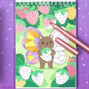 Tiger Tribe Art Colouring Set Shimmer Little Fairyland - Treasure Island Toys