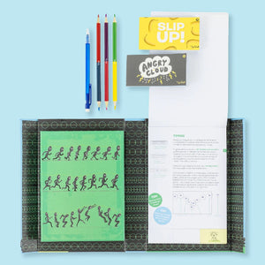 Tiger Tribe Art Flip Book Kit