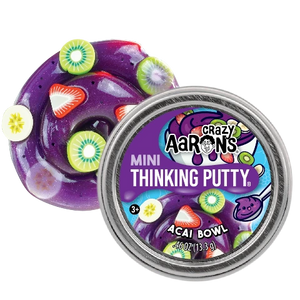 Crazy Aaron's Thinking Putty Mini - Acai Bowl - Treasure Island Toys