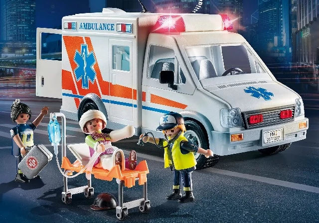 Playmobil City Action  Ambulance - Treasure Island Toys