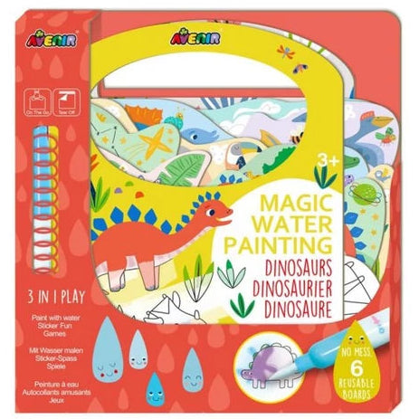Avenir Magic Water Painting Dinosaurs - Treasure Island Toys