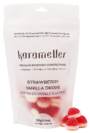 Karameller Strawberry Vanilla Drops - Treasure Island Toys