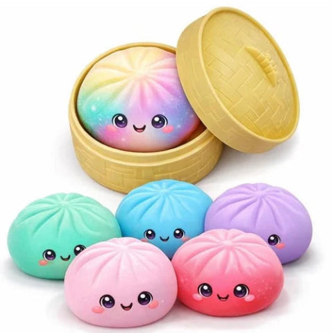 Squishy Dumpling Mystery Rainbow - Treasure Island Toys