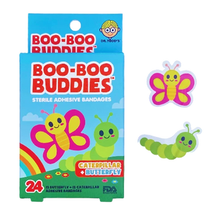 Boo-Boo Buddies Bandages Caterpillar & Butterfly - Treasure Island Toys